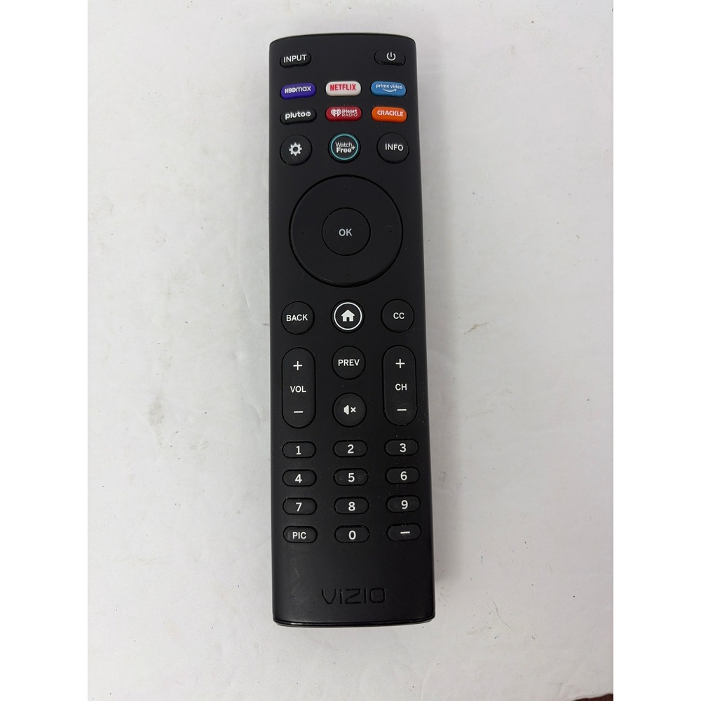 Vizio XRT140V5 Smart TV Remote Control Black with Netflix Disney+ Buttons